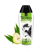 Интимный гель TOKO Pear   Exotic Green Tea с ароматом груши и зеленого чая - 165 мл. - Shunga - купить с доставкой в Волгодонске