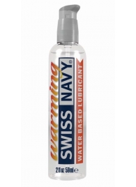 Разогревающий лубрикант на водной основе Swiss Navy Warming Lube - 59 мл. - Swiss navy - купить с доставкой в Волгодонске
