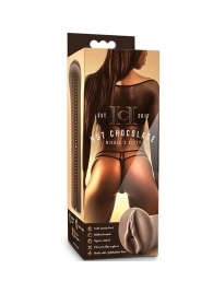 Коричневый мастубратор-вагина Nicole s Kitty - Blush Novelties - в Волгодонске купить с доставкой