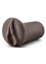 Коричневый мастубратор-вагина Nicole s Kitty - Blush Novelties - в Волгодонске купить с доставкой