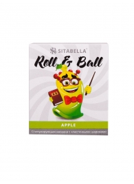 Стимулирующий презерватив-насадка Roll   Ball Apple - Sitabella - купить с доставкой в Волгодонске
