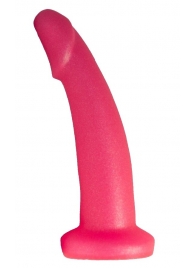 Розовый плаг-массажёр для простаты - 13,5 см. - LOVETOY (А-Полимер) - в Волгодонске купить с доставкой