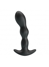 Черный анальный стимулятор простаты с вибрацией Special Anal Massager - 14,5 см. - Baile - в Волгодонске купить с доставкой