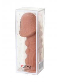 Насадка на фаллос с пузыриками, венками и ребристостью KOKOS Extreme Sleeve 09 - 12,7 см. - KOKOS - в Волгодонске купить с доставкой
