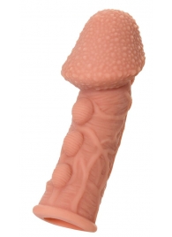 Насадка на фаллос с пузыриками, венками и ребристостью KOKOS Extreme Sleeve 09 - 12,7 см. - KOKOS - в Волгодонске купить с доставкой