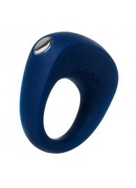 Синее эрекционное кольцо на пенис Satisfyer Ring 2 - Satisfyer - в Волгодонске купить с доставкой