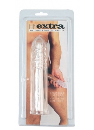Насадка-удлинитель из прозрачного силикона LIDL EXTRA SILICONE PENIS EXTENSION - Seven Creations - в Волгодонске купить с доставкой