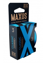Классические презервативы в железном кейсе MAXUS Classic - 3 шт. - Maxus - купить с доставкой в Волгодонске