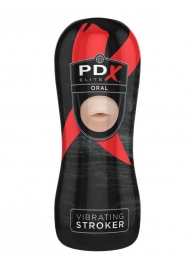 Мастурбатор-ротик Vibrating Oral Stroker - Pipedream - в Волгодонске купить с доставкой