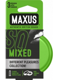 Презервативы в железном кейсе MAXUS Mixed - 3 шт. - Maxus - купить с доставкой в Волгодонске