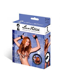 Наручники с присосками Sexy Suction - Lux Fetish - купить с доставкой в Волгодонске