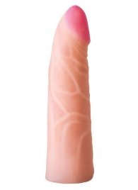 Фаллическая насадка на трусики харнесс - 17,5 см. - LOVETOY (А-Полимер) - купить с доставкой в Волгодонске