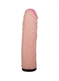 Черный пояс-трусики с насадкой  Гламур Dana  - 15,5 см. - LOVETOY (А-Полимер) - купить с доставкой в Волгодонске