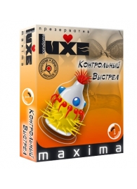 Презерватив LUXE Maxima  Контрольный Выстрел  - 1 шт. - Luxe - купить с доставкой в Волгодонске