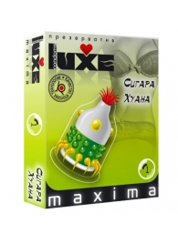 Презерватив LUXE Maxima  Сигара Хуана  - 1 шт. - Luxe - купить с доставкой в Волгодонске