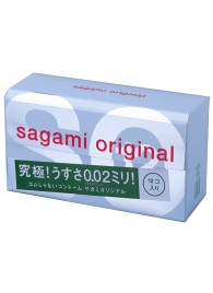 Ультратонкие презервативы Sagami Original - 12 шт. - Sagami - купить с доставкой в Волгодонске