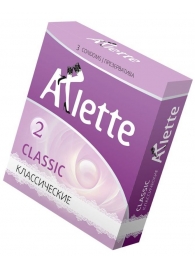 Классические презервативы Arlette Classic - 3 шт. - Arlette - купить с доставкой в Волгодонске