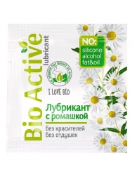 Пробник лубриканта на водной основе Bio Active - 3 гр. - Биоритм - купить с доставкой в Волгодонске