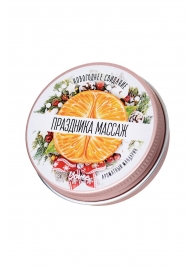 Массажная свеча «Праздника массаж» с ароматом мандарина - 30 мл. - ToyFa - купить с доставкой в Волгодонске