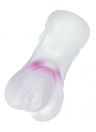 Прозрачный реалистичный мастурбатор Juicy Pussy Crystal Rose - ToyFa - в Волгодонске купить с доставкой
