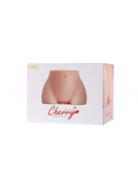 Мастурбатор-полуторс Cherry с вибрацией и двумя любовными тоннелями - KOKOS - в Волгодонске купить с доставкой