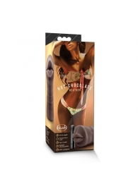 Коричневый мастурбатор-ротик Heather - Blush Novelties - в Волгодонске купить с доставкой