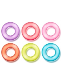 Набор из 6 эрекционных колец King of the Ring - Blush Novelties - в Волгодонске купить с доставкой