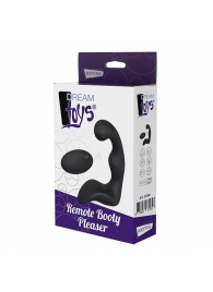 Черный вибромассажер простаты REMOTE BOOTY PLEASER - Dream Toys - в Волгодонске купить с доставкой