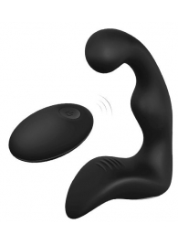 Черный вибромассажер простаты REMOTE BOOTY PLEASER - Dream Toys - в Волгодонске купить с доставкой