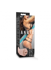 Телесный мастурбатор-ротик Angie - Blush Novelties - в Волгодонске купить с доставкой