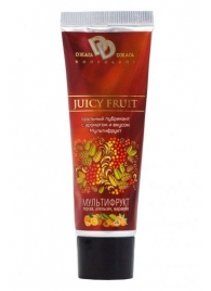 Интимный съедобный лубрикант JUICY FRUIT с ароматом фруктов - 30 мл. - БиоМед - купить с доставкой в Волгодонске