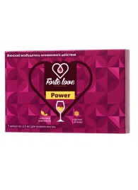 Женский возбудитель мгновенного действия Forte Love Power - 7 ампул (2,5 мл.) - Капиталпродукт - купить с доставкой в Волгодонске