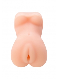 Телесный мастурбатор в виде женской фигурки - Toyfa Basic - в Волгодонске купить с доставкой