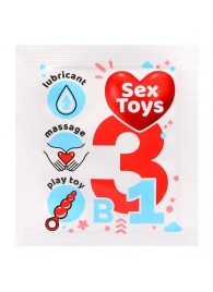 Гель-лубрикант на водной основе Sex Toys - 4 гр. - Биоритм - купить с доставкой в Волгодонске