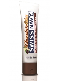 Лубрикант с ароматом шоколада Swiss Navy Chocolate Bliss Lube - 10 мл. - Swiss navy - купить с доставкой в Волгодонске