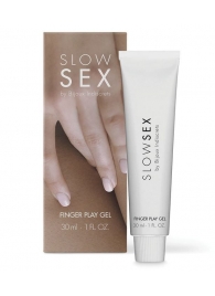 Гель для мастурбации с ароматом кокоса Slow Sex Finger Play Gel - 30 мл. - Bijoux Indiscrets - купить с доставкой в Волгодонске