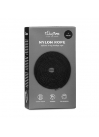 Черная веревка для бондажа Easytoys Bondage Rope - 5 м. - Easy toys - купить с доставкой в Волгодонске