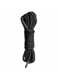 Черная веревка для бондажа Easytoys Bondage Rope - 5 м. - Easy toys - купить с доставкой в Волгодонске