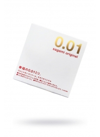 Супертонкий презерватив Sagami Original 0.01 - 1 шт. - Sagami - купить с доставкой в Волгодонске