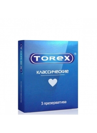 Гладкие презервативы Torex  Классические  - 3 шт. - Torex - купить с доставкой в Волгодонске