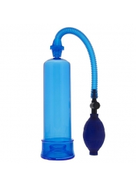 Синяя вакуумная помпа MENZSTUFF PENIS ENLARGER - Dream Toys - в Волгодонске купить с доставкой