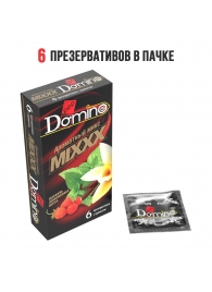 Ароматизированные презервативы DOMINO  Ароматный микс  - 6 шт. - Domino - купить с доставкой в Волгодонске