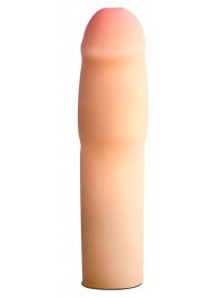 Телесная насадка-удлинитель на пенис PERFORMANCE 1.5INCH COCK XTENDER - 16 см. - Blush Novelties - в Волгодонске купить с доставкой