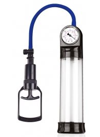 Прозрачная вакуумная помпа Sex Expert с манометром - Sex Expert - в Волгодонске купить с доставкой
