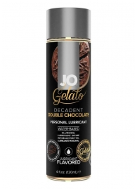 Лубрикант с ароматом шоколада JO GELATO DECADENT DOUBLE CHOCOLATE - 120 мл. - System JO - купить с доставкой в Волгодонске