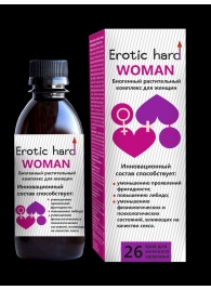 Женский биогенный концентрат для повышения либидо Erotic hard Woman - 250 мл. - Erotic Hard - купить с доставкой в Волгодонске