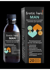 Мужской биогенный концентрат для усиления эрекции Erotic hard Man - 250 мл. - Erotic Hard - купить с доставкой в Волгодонске