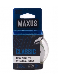 Классические презервативы в пластиковом кейсе MAXUS Classic - 3 шт. - Maxus - купить с доставкой в Волгодонске