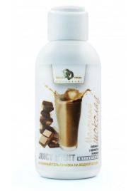 Интимный гель-смазка JUICY FRUIT с ароматом молочного шоколада - 100 мл. - БиоМед - купить с доставкой в Волгодонске