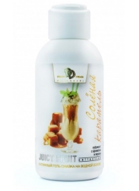 Интимный гель-смазка JUICY FRUIT с ароматом солёной карамели - 100 мл. - БиоМед - купить с доставкой в Волгодонске